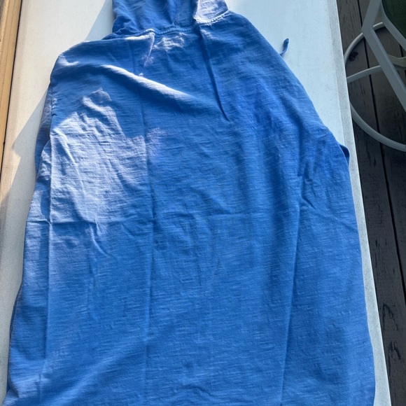 vineyard vines navy blue hooded tee size L - Picture 3 of 3